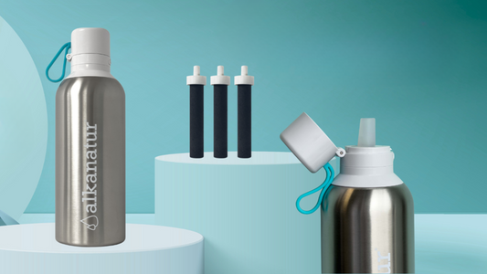 Meet the Alkanatur GO Stainless Filter Bottle