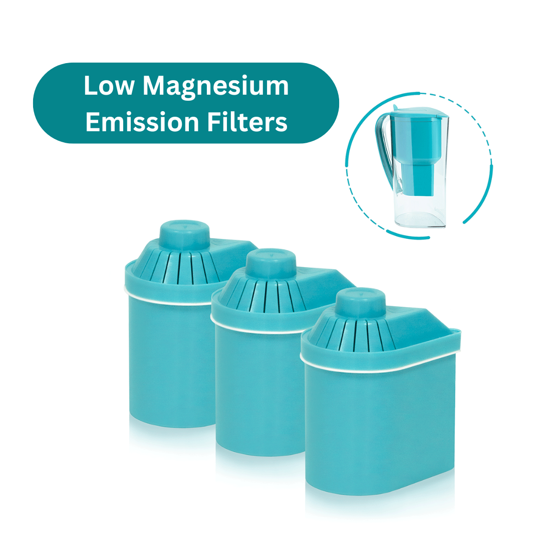 Pack of low emission filters for Alkanatur pitcher. Slow Magnesium Emission, high alkaline pH, high performance filter purifier