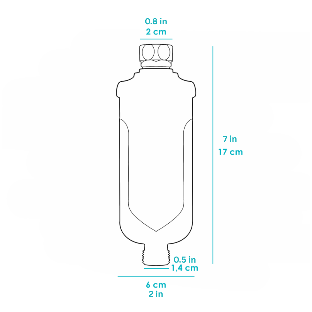 Alkanatur Basic Shower Filter - (30,000L / 8,000 gal)