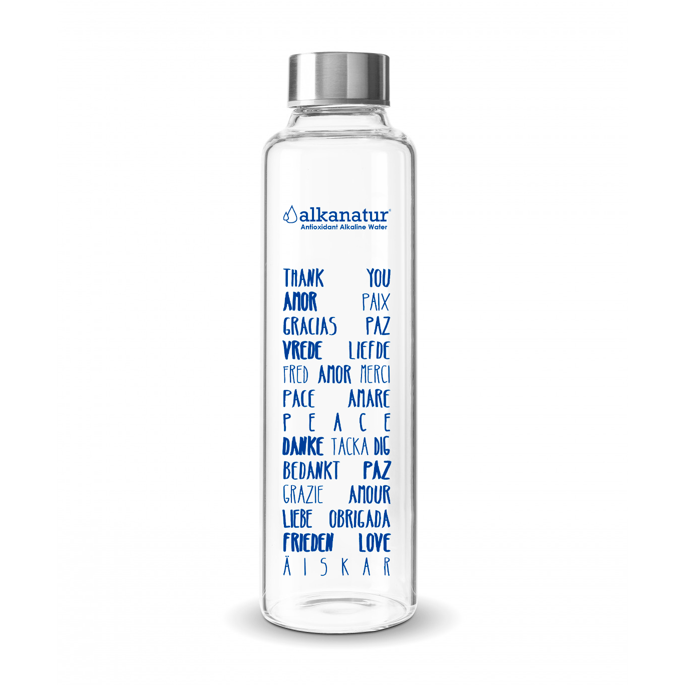 Borosilicate Glass Bottle - alkanatur - Water Bottles - Alkanatur