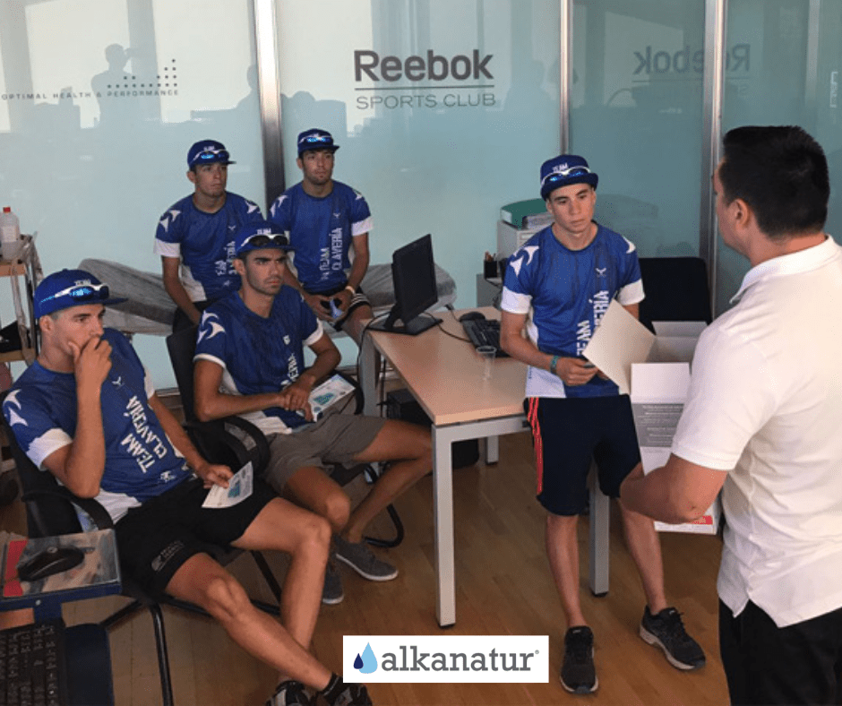 Hydrating Athletes with Ionized Alkaline Water - Alkanatur North America