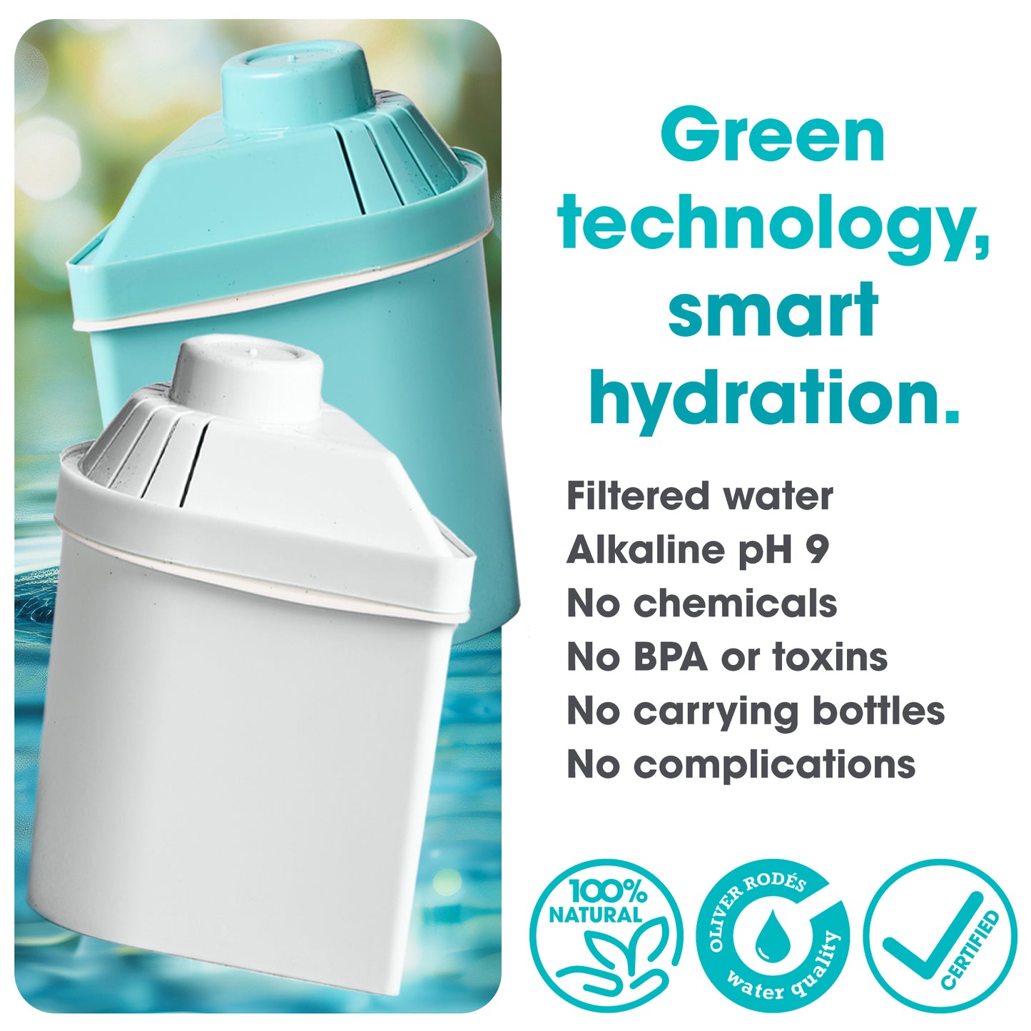 Alkanatur Replacement Filter Trio Variety Pack