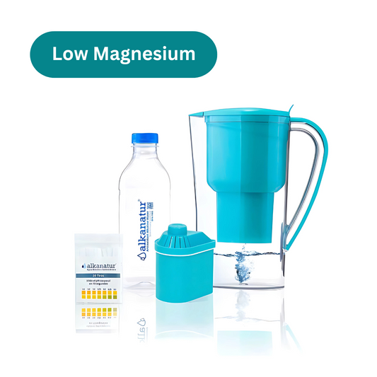 Alkanatur Pitcher with Low Magnesium Emission Filter