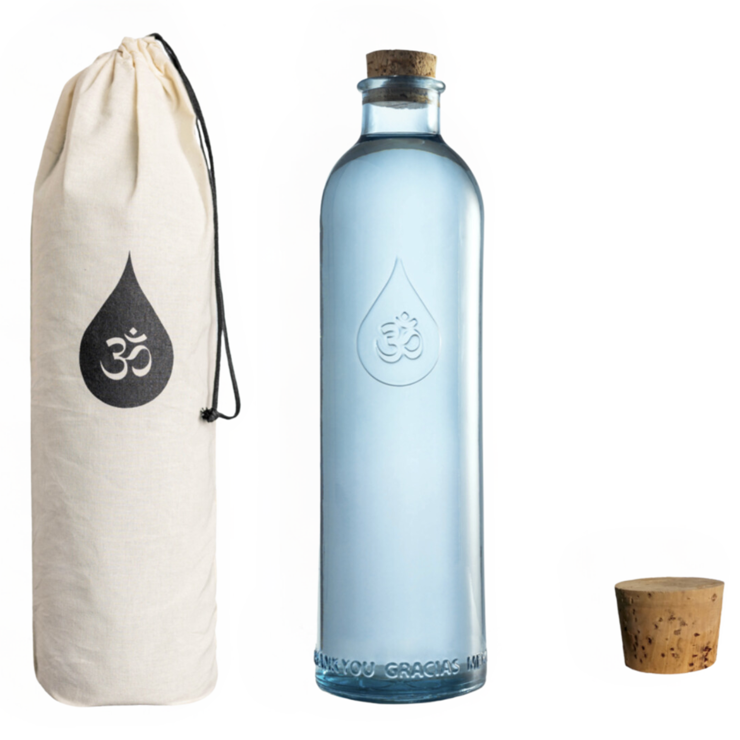 Botella de gratitud OmWater