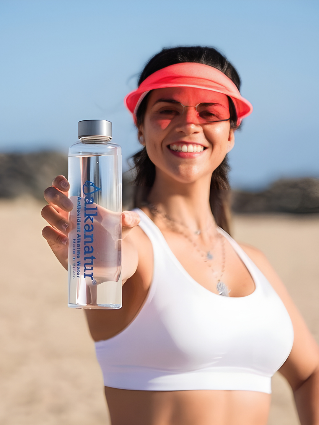 Bouteille en verre borosilicaté