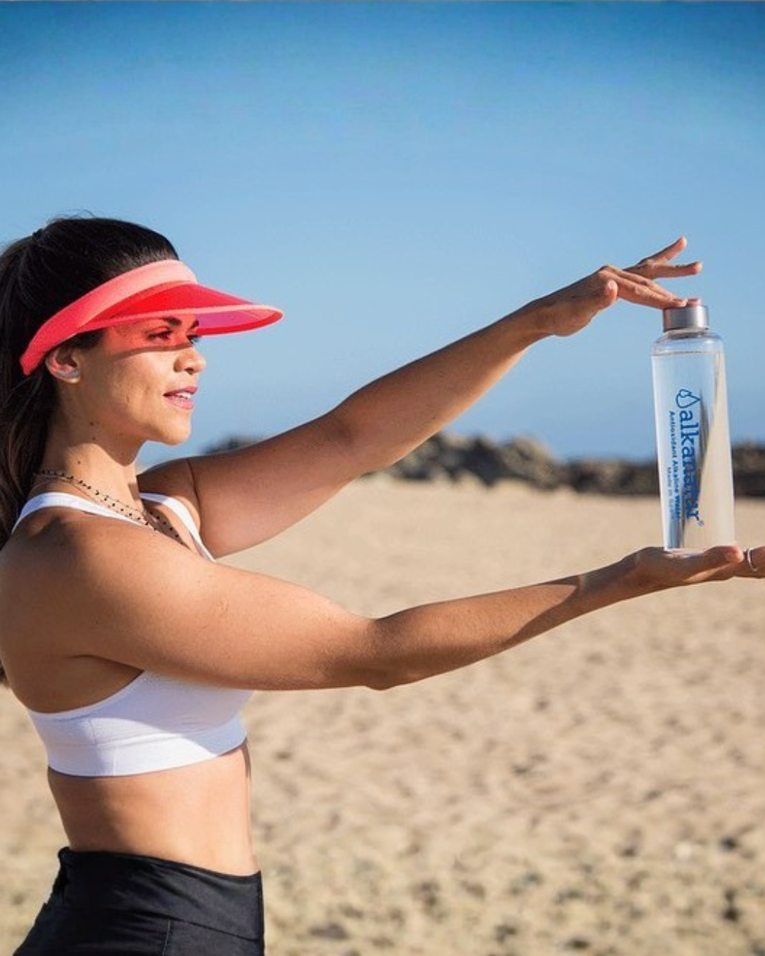 Bouteille en verre borosilicaté
