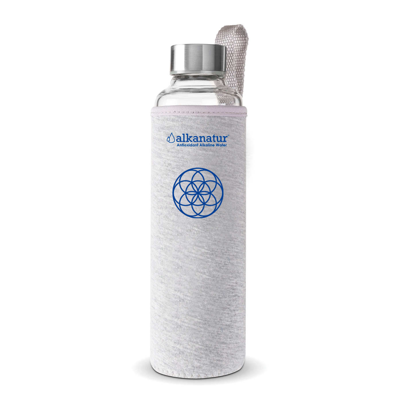 Borosilicate Glass Bottle - alkanatur - Water Bottles - Alkanatur