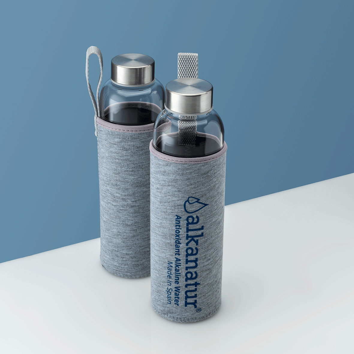 Replacement Filter for Shower Filter 2.0 with Borosilicate Glass Bottle bundle - alkanatur - Bundle - Alkanatur
